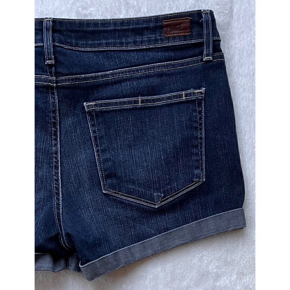 PAIGE Jimmy Jimmy Short Mid Rise Cuffed Denim Shorts in Remington Wash, Size 30 - Picture 16 of 16